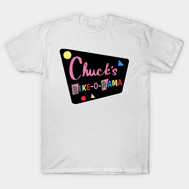 Chucks Bike O Rama T-Shirt by luisharun